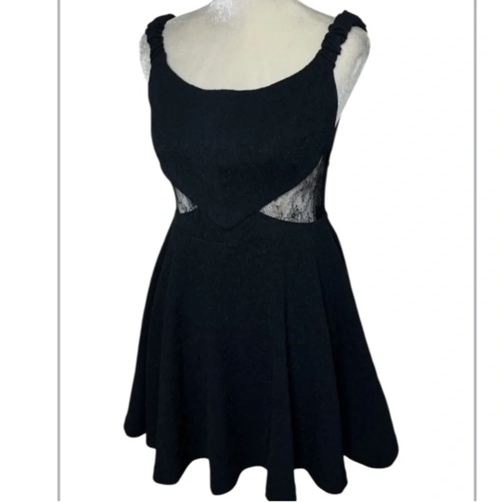 Free People Brooklyn Mini Skater Dress With Pockets NWOT